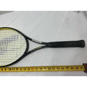 Prince O3 Citron Tennis Racquet Triple Threat Titanium Tungsten Carbon 27.25in